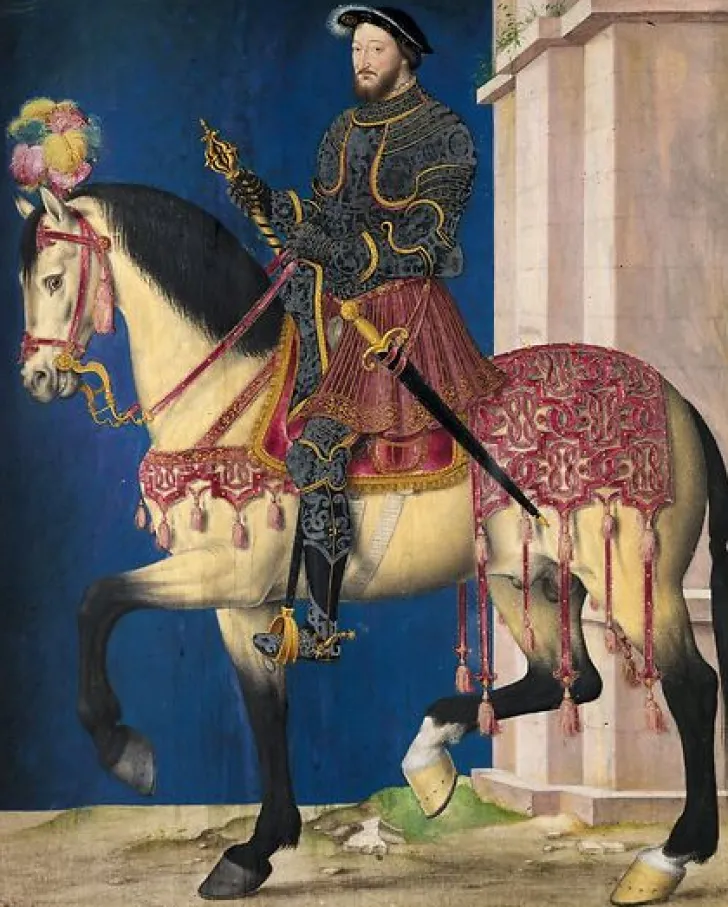 Clearance Boutiques de musées Portrait équestre de François Ier (panneaux aluminium)