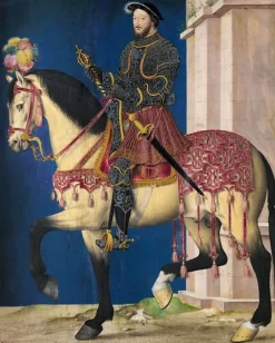 Boutiques de musées Panneaux Acryliques|Affiches D'Art Encadrées-Portrait équestre de François Ier (panneaux acryliques)