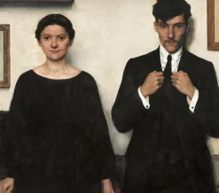 Discount Boutiques de musées Portraits [Pierre et Valentine] (panneaux aluminium)