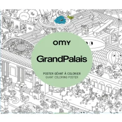 Clearance Boutiques de musées Poster géant à colorier - Grand Palais