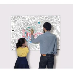 Clearance Boutiques de musées Poster géant à colorier - Grand Palais