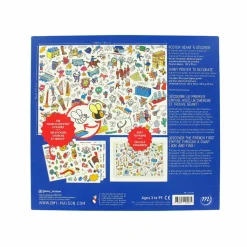 Boutiques de musées Loisirs Créatifs-Poster géant à décorer et stickers Premier Empire - OMY