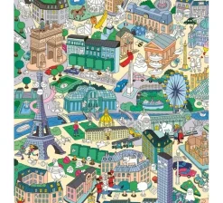 Outlet Boutiques de musées Poster géant et stickers - Paris