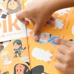 Discount Boutiques de musées Poster pédagogique Femmes Célèbres + 46 stickers - Poppik