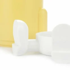 Boutiques de musées Accessoires De Bureau-Pot à crayons Mr.Sitty Jaune/Blanc - Balvi