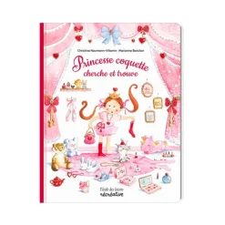 Boutiques de musées Livres Jeunesse-Princesse coquette cherche et trouve
