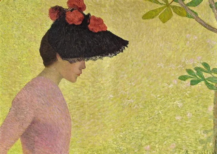 New Boutiques de musées Profil de jeune fille (toiles sans cadre)