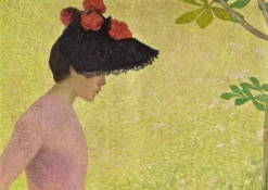 Boutiques de musées Toiles Encadrées|Panneaux Aluminium-Profil de jeune fille (toiles encadrées)