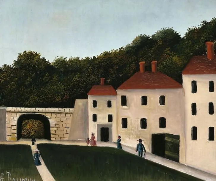 Discount Boutiques de musées Promeneurs dans un parc (panneaux aluminium)