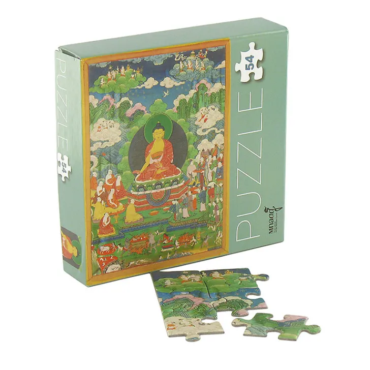 Boutiques de musées Puzzle 54 pièces Thangka du miracle de Shravasti
