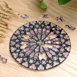 Boutiques de musées Puzzle d'art en bois 80 pièces Rosace Notre-Dame de Paris