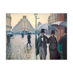Boutiques de musées Jeux-Puzzle en bois 150 pièces, Rue de Paris, temps de pluie - Gustave Caillebotte