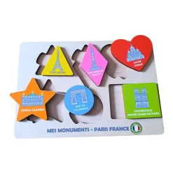 Boutiques de musées Jeux-Puzzle en bois Mes monuments - Paris France