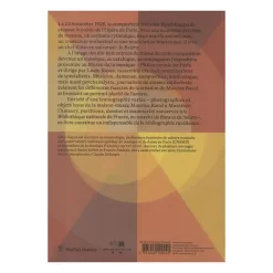 Boutiques de musées Catalogues D'Exposition-Ravel Boléro - Catalogue d'exposition