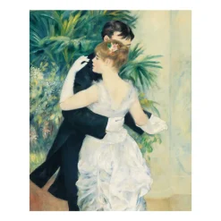 Boutiques de musées Affiches Et Reproductions-Reproduction Auguste Renoir - Danse à la ville, 1883 - 24x30cm