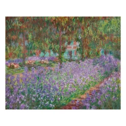 Boutiques de musées Affiches Et Reproductions-Reproduction Claude Monet - Le jardin de l'artiste à Giverny, 1900 - 24x30cm