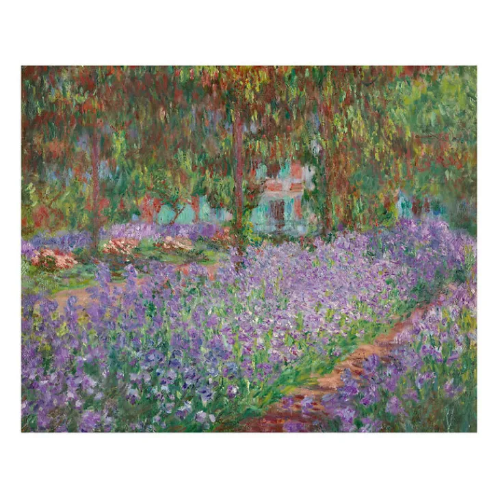 Boutiques de musées Affiches Et Reproductions-Reproduction Claude Monet - Le jardin de l'artiste à Giverny, 1900 - 24x30cm