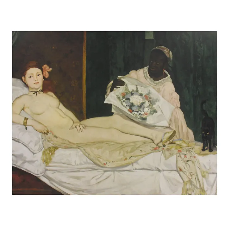 Discount Boutiques de musées Reproduction Édouard Manet - Olympia, 1863 - 24x30cm