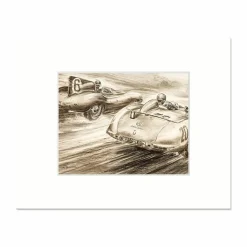 Boutiques de musées Affiches Et Reproductions-Reproduction sous Marie-Louise Carlo Demand - Le Mans, 1955