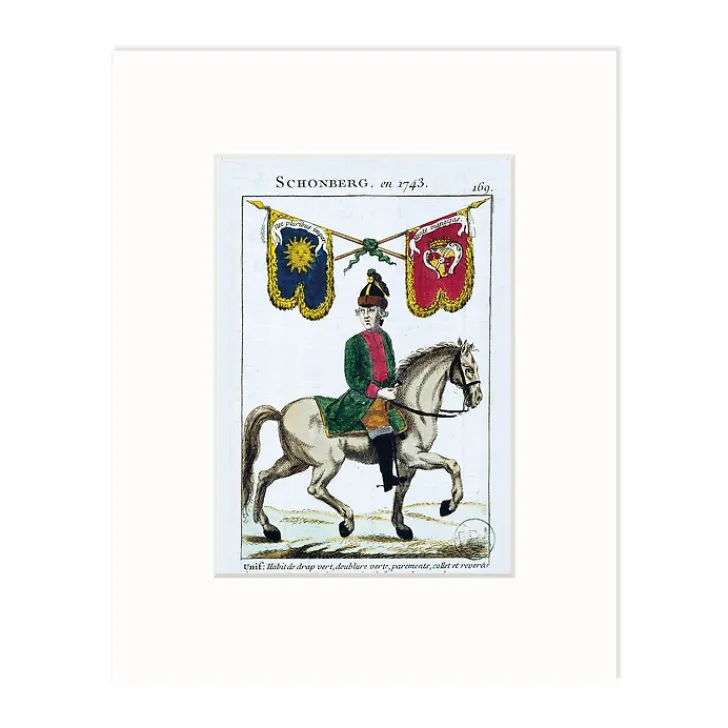 Hot Boutiques de musées Reproduction sous Marie-Louise - Uniforme Schonberg, 1743