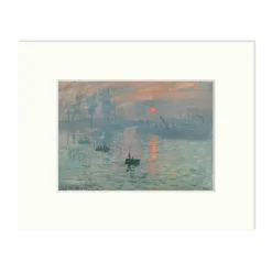 Boutiques de musées Affiches Et Reproductions-Reproduction sous Marie-Louise Claude Monet - Impression, soleil levant, 1872