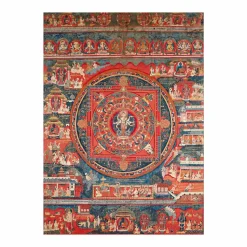 Boutiques de musées Affiches Et Reproductions-Reproduction sous Marie-Louise Mandala d'Amoghapasha, Népal, 1860