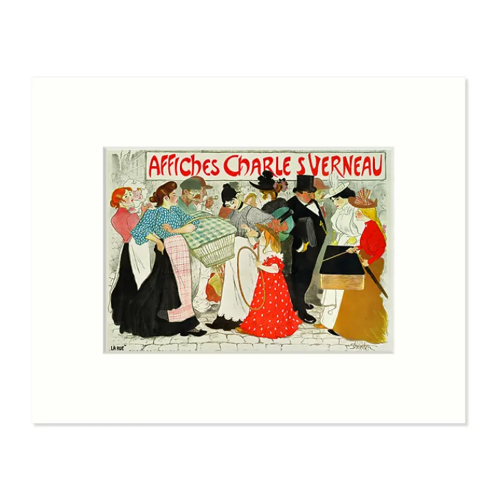 Boutiques de musées Affiches Et Reproductions-Reproduction sous Marie-Louise Théophile-Alexandre Steinlen - Affiches Charles Verneau