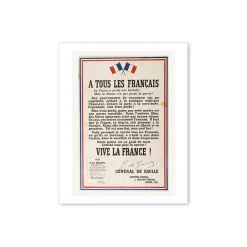 Boutiques de musées Affiches Et Reproductions-Reproduction 30x40cm - À tous les Français...