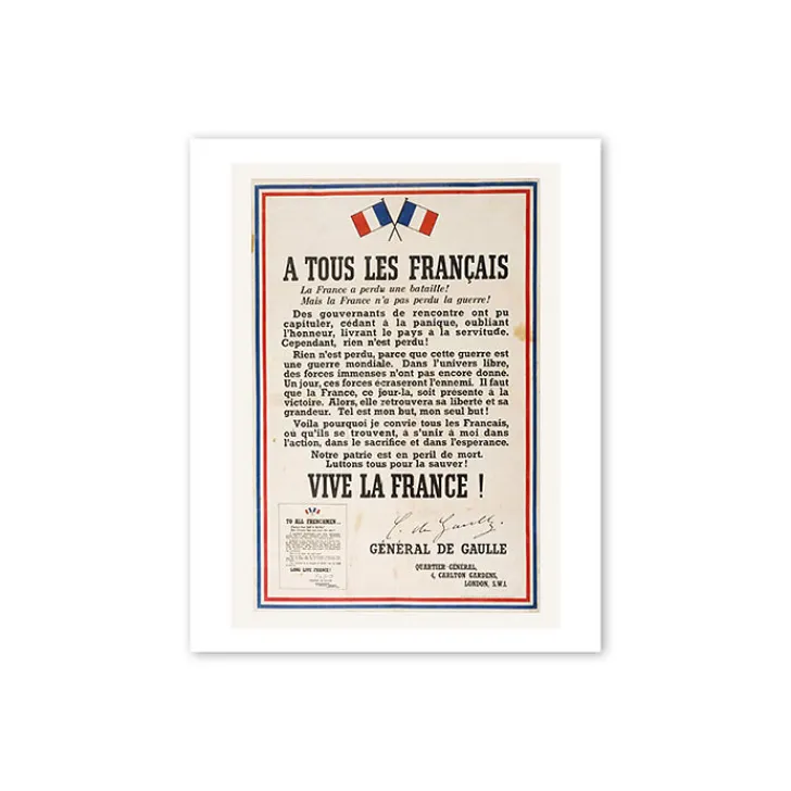 Boutiques de musées Affiches Et Reproductions-Reproduction 30x40cm - À tous les Français...