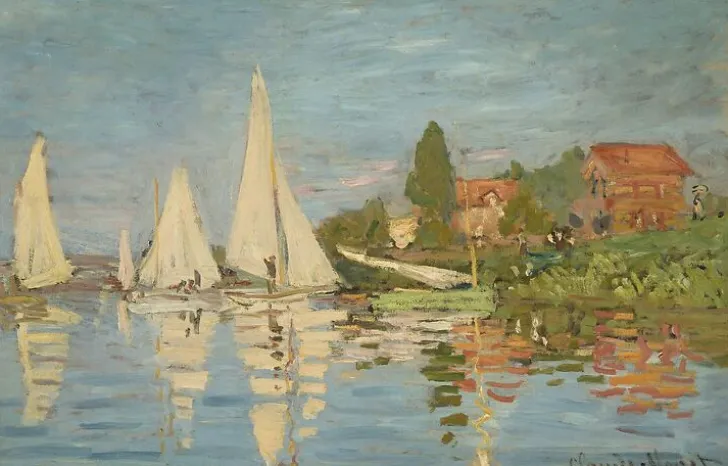 Boutiques de musées Panneaux Acryliques|Affiches D'Art Encadrées-Régates à Argenteuil (panneaux acryliques)