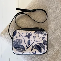 Boutiques de musées Sacs, Tote Bags-Sac à main bleu Herbier du roi - Maison Baluchon