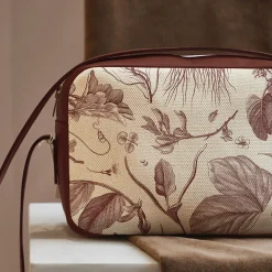 Best Boutiques de musées Sac à main rouge Herbier du Roi - Maison Baluchon