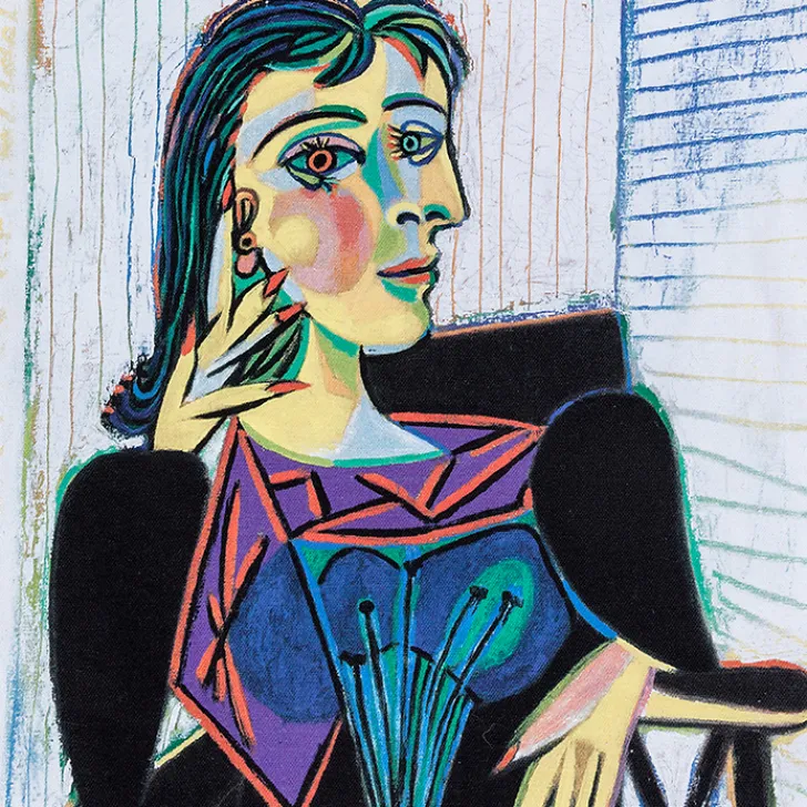 Online Boutiques de musées Sac à soufflet - Portrait de Dora Maar, 1937 - Musée Picasso 41 x 35 cm