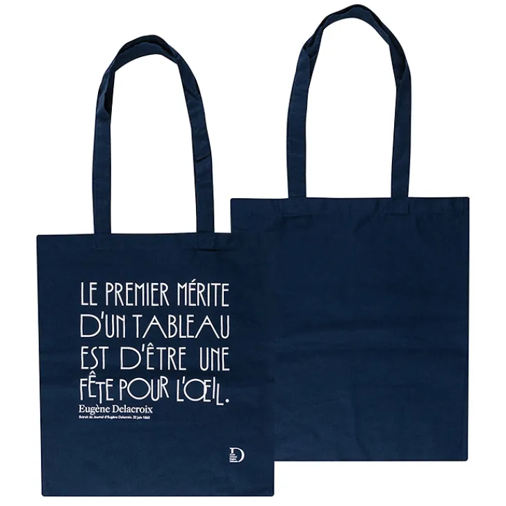 Boutiques de musées Sacs, Tote Bags-Sac Citation - Journal d'Eugène Delacroix, 22 juin 1863