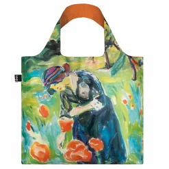 Boutiques de musées Sacs, Tote Bags-Sac Edvard Munch - Femme aux coquelicots - Loqi