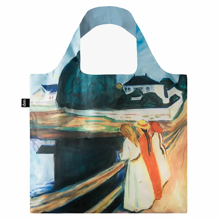 Boutiques de musées Sacs, Tote Bags-Sac Edvard Munch - Jeunes filles sur le pont - Loqi