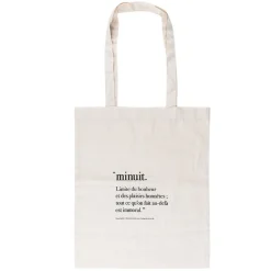 Boutiques de musées Sacs, Tote Bags-Sac Gustave Flaubert - "minuit. Limite du bonheur et des plaisirs honnêtes..."