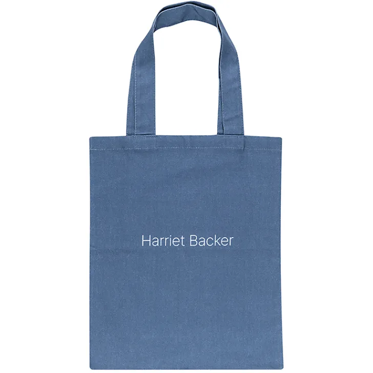 Online Boutiques de musées Sac Harriet Backer - Intérieur bleu