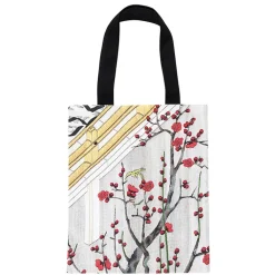 Boutiques de musées Sacs, Tote Bags-Sac Itarô Yamaguchi - Dit du Genji - La rivière aux bambous