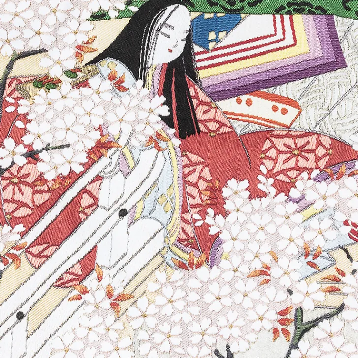 Boutiques de musées Sacs, Tote Bags-Sac Itarô Yamaguchi - Dit du Genji - La rivière aux bambous