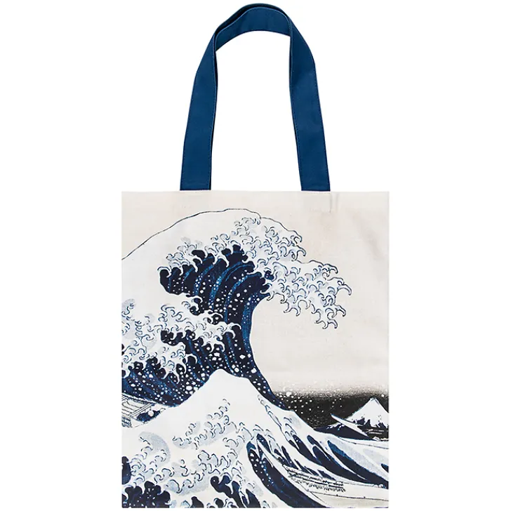 Boutiques de musées Sacs, Tote Bags-Sac Katsushika Hokusai - La vague - 41x35 cm