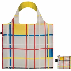 Boutiques de musées Sacs, Tote Bags-Sac Piet Mondrian - New York City 3 recyclé - 50 x 42cm - Loqi