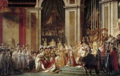 Boutiques de musées Affiches D'Art|Toiles Encadrées-Sacre de l'empereur Napoléon et couronnement de l'impératrice Joséphine (affiches d'art)
