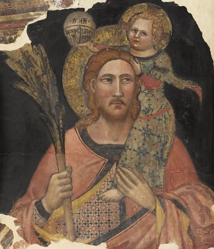 Discount Boutiques de musées Saint Christophe et l'Enfant Jésus (affiches d'art encadrées)