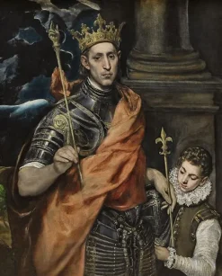 Best Boutiques de musées Saint Louis et son page (toiles encadrées)