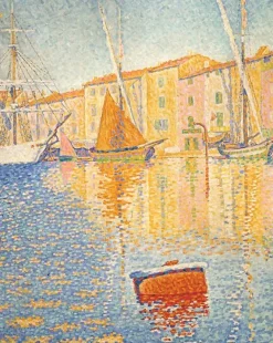 Clearance Boutiques de musées Saint-Tropez. La bouée rouge (affiches d'art encadrées)