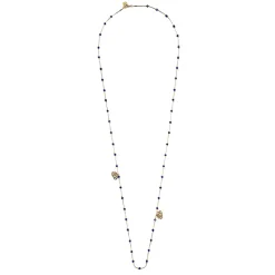 Boutiques de musées Sautoir Nymphéas Bleu roi - Les Cleias