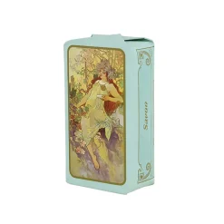 Best Boutiques de musées Savon aromatique Alphonse Mucha - L'Automne, 1896 - Cèdre, ambre et musc, 150g