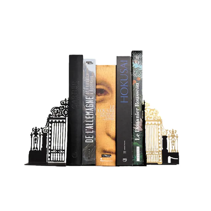 Best Boutiques de musées Serre-livres Grille de la cour d'Honneur - Noir - Droit