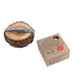 Boutiques de musées Set de 4 dessous de verre en chêne